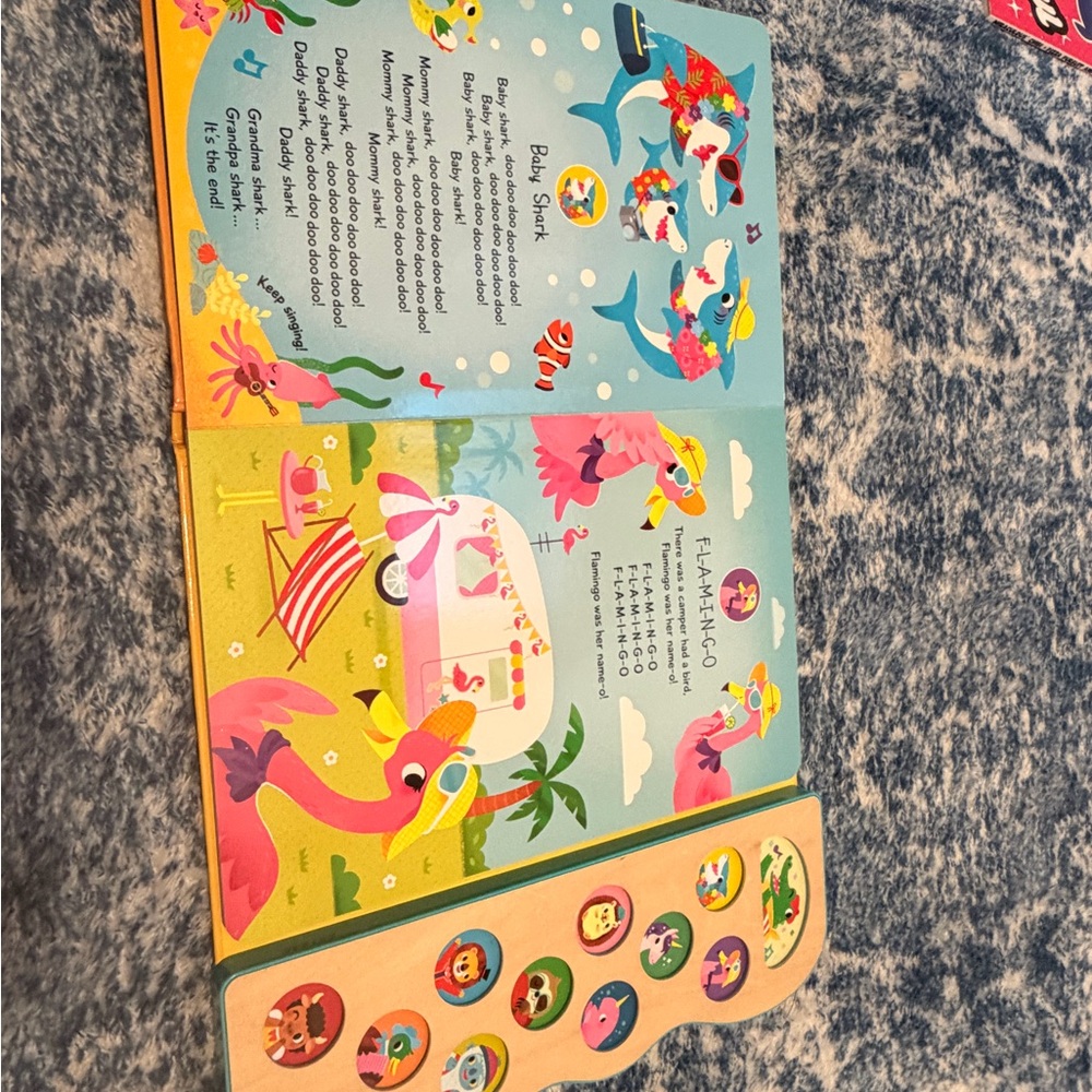 Laugh & Sing Silly Animal Songs Book - Orange - Picture 2 of 3